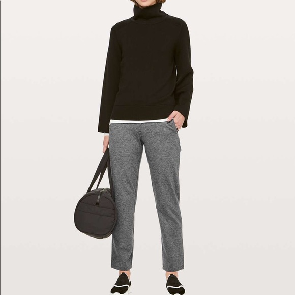 lululemon athletica Pants - Lululemon On The Move Pant Grey Ponte 6